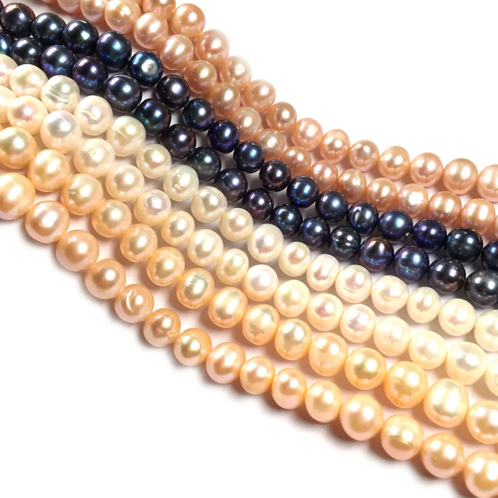 Natural Freshwater Pearl Beading Round Isolation Bead Punch Loose Beads For jewelry making DIY Necklace Bracelet Accessories
Natural Freshwater Pearl Beading Round Isolation Bead Punch Loose Beads For jewelry making DIY Necklace Bracelet Accessories