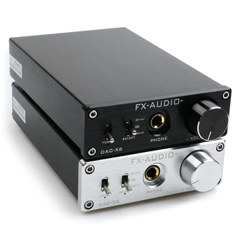FX-AUDIO DAC-X6 MINI HiFi 2.0 Digital Audio Decoder DAC 24Bit/96KHz Input USB/Coaxial/Optical Output RCA/ Amplifie
FX-AUDIO DAC-X6 MINI HiFi 2.0 Digital Audio Decoder DAC 24Bit/96KHz Input USB/Coaxial/Optical Output RCA/ Amplifie