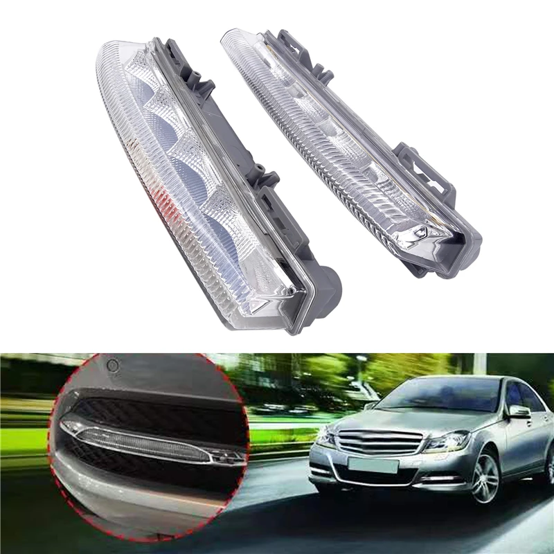 1 Pcs/Pair Car-Styling LED DRL Daytime Running Light Fit For Mercedes Benz C-Class W204/S204 2011-2014 W213 2013 R172 2012 2013
1 Pcs/Pair Car-Styling LED DRL Daytime Running Light Fit For Mercedes Benz C-Class W204/S204 2011-2014 W213 2013 R172 2012 2013