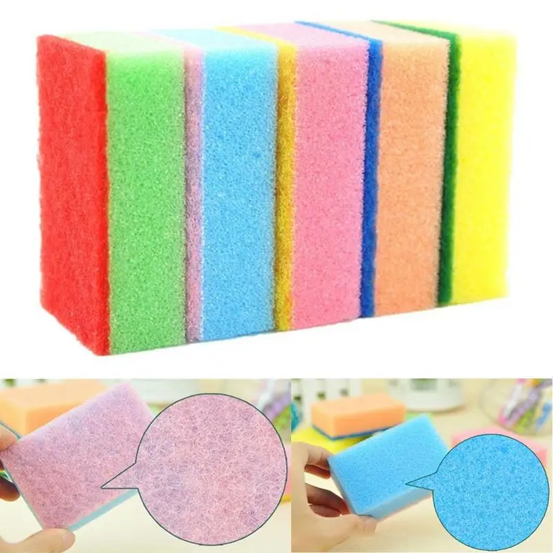 0pcs / set Household Dish Washing Cleaning Sponge Color Sponge Scrubber Scourer Kitchen Sponge Random Color Cleaning Tool
0pcs / set Household Dish Washing Cleaning Sponge Color Sponge Scrubber Scourer Kitchen Sponge Random Color Cleaning Tool