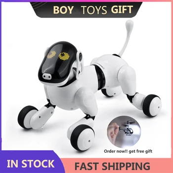 Electronic Wireless Intelligent Talking Robot Electronic Pet Dogs Remote Control Robot Smart Toy for Kids Cute Dog
Electronic Wireless Intelligent Talking Robot Electronic Pet Dogs Remote Control Robot Smart Toy for Kids Cute Dog