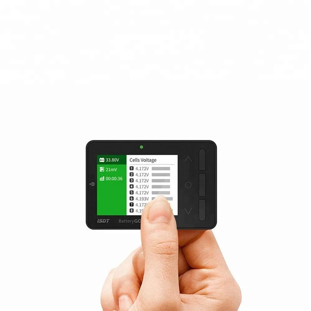 BattGo BG-8S Digital Battery Capacity Checker Battery Tester for LiPo/LiFe/ Li-ion/NiMH/Nicd
BattGo BG-8S Digital Battery Capacity Checker Battery Tester for LiPo/LiFe/ Li-ion/NiMH/Nicd