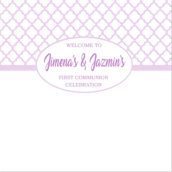 8x8FT Welcome First Communion Celebration Baptism Personalized DIY Custom Photo Studio Background Backdrop Vinyl 10x10 10x12
8x8FT Welcome First Communion Celebration Baptism Personalized DIY Custom Photo Studio Background Backdrop Vinyl 10x10 10x12