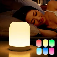USB Rechargeable Smart LED Touch Control Night Light RGB Color Changing Dimmable Intelligent Bedside Portable Lamp Table Lamp
USB Rechargeable Smart LED Touch Control Night Light RGB Color Changing Dimmable Intelligent Bedside Portable Lamp Table Lamp