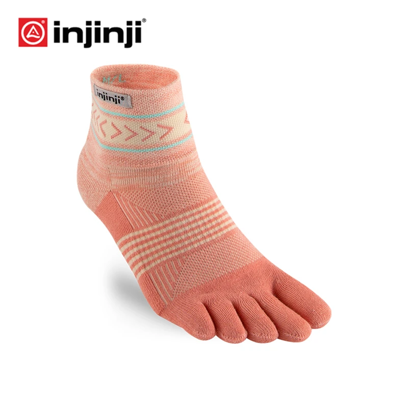 Injinji Women's Trail Midweight Mini-Crew Socks Running Quick-drying Breathable Sports COOLMAX Pilates Five Fingers Heated Socks
Injinji Women's Trail Midweight Mini-Crew Socks Running Quick-drying Breathable Sports COOLMAX Pilates Five Fingers Heated Socks