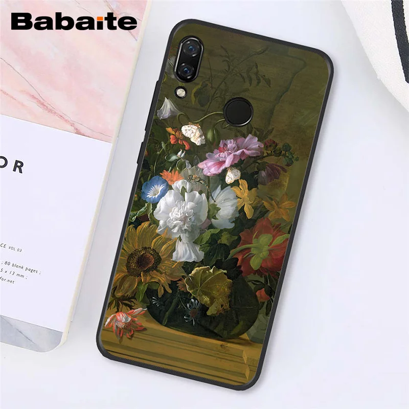 Great painting flower Butterfly In a Vase aesthetic Art