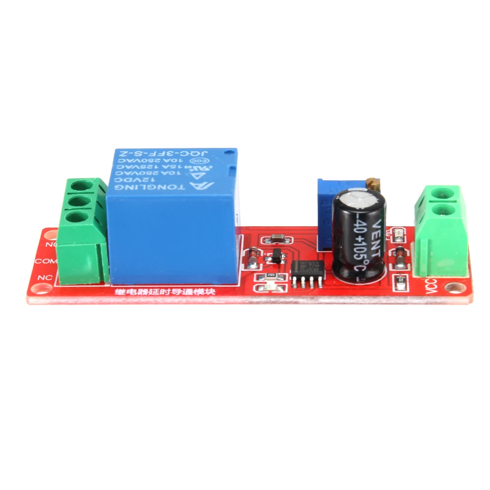 Red DC12V Pull Delay Timer Switch Adjustable Relay Module 0 to10 Second T1098 P C66
Red DC12V Pull Delay Timer Switch Adjustable Relay Module 0 to10 Second T1098 P C66