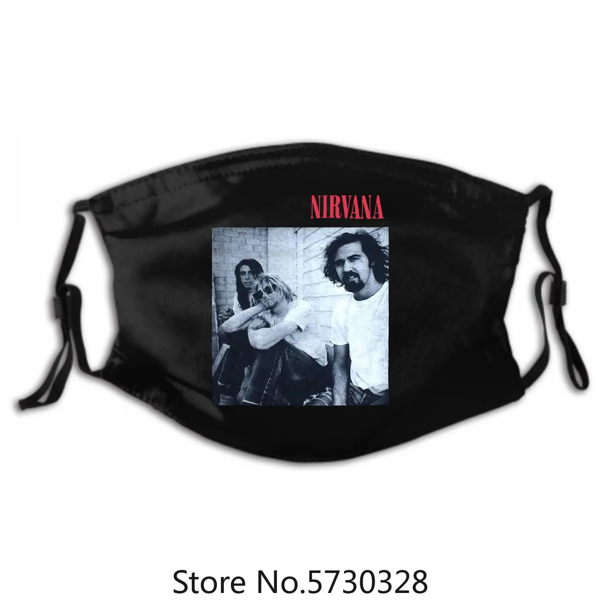Nirvana Concert Mask Adult Rock Band Tour Mens Washable Reusable Mask with PM2.5 Filters 5 Layers Medium Black Red Kurt Cobain
Nirvana Concert Mask Adult Rock Band Tour Mens Washable Reusable Mask with PM2.5 Filters 5 Layers Medium Black Red Kurt Cobain