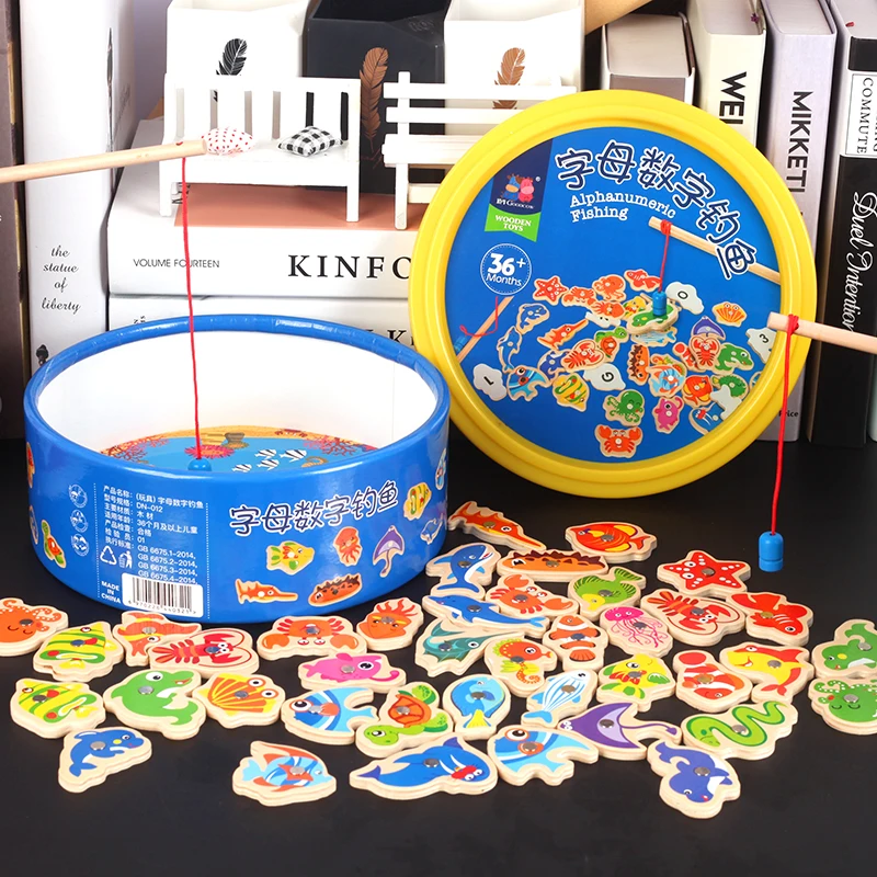 40pcs Children Number Letter Magnetic Fishing Game Children's Game Magnet Fish Toy Game Educational Developing Toys For Children
40pcs Children Number Letter Magnetic Fishing Game Children's Game Magnet Fish Toy Game Educational Developing Toys For Children