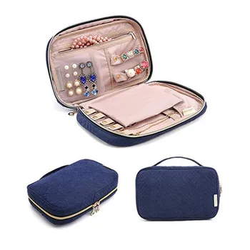 Jewelry Box Portable Storage Organizer Earring Holder Zipper Women Jewelry Display Travel Case 25*16*5cm
Jewelry Box Portable Storage Organizer Earring Holder Zipper Women Jewelry Display Travel Case 25*16*5cm