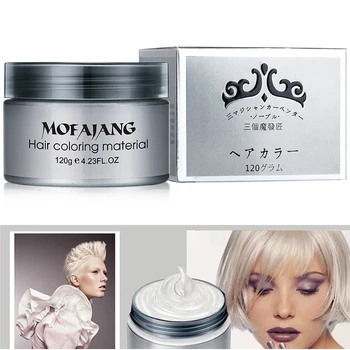 7 Colors Fashion Disposable Modeling Anti-static Natural Plant Not Greasy DIY Hair Color Wax Mud Dye Cream Cosmetic Makeup TSLM1
7 Colors Fashion Disposable Modeling Anti-static Natural Plant Not Greasy DIY Hair Color Wax Mud Dye Cream Cosmetic Makeup TSLM1