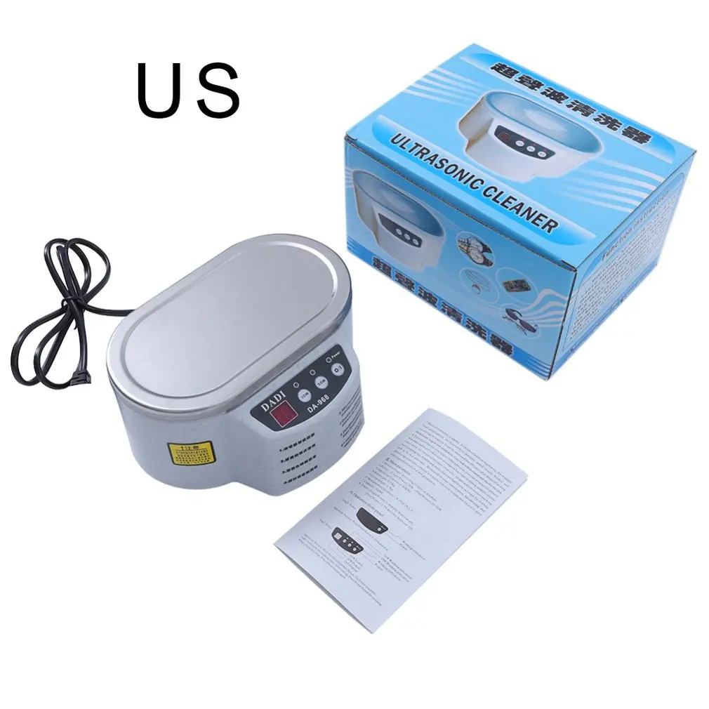 Mini Ultrasonic Cleaner Jewelry Glasses Circuit Board Cleaning Machine Intelligent Control Ultrasonic Cleaner Bath
Mini Ultrasonic Cleaner Jewelry Glasses Circuit Board Cleaning Machine Intelligent Control Ultrasonic Cleaner Bath