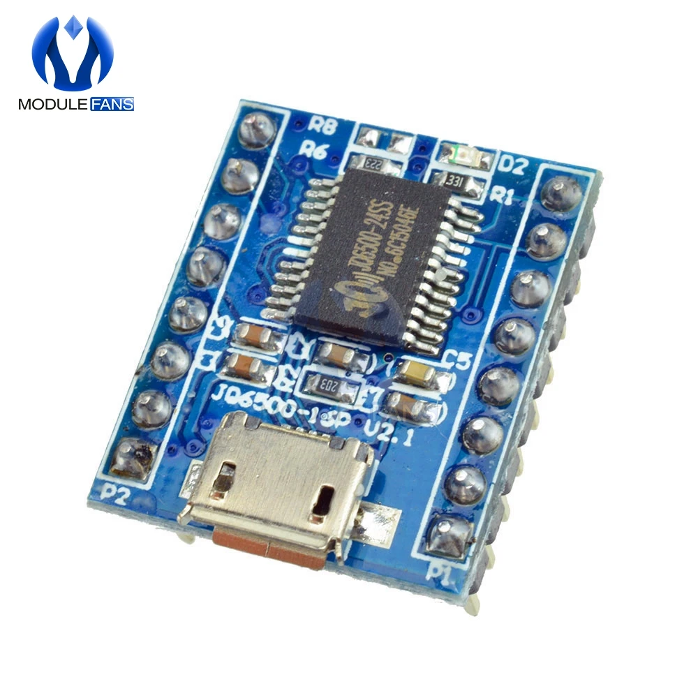 Голосовая звуковая плата JQ6500 модуль USB DIP16 TTL UART для замены MP3 сигнала от одного до 5