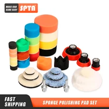 SPTA 29Pcs 1/2/3inch Waxing Sponge Polishing Pad Woolen Pads Backing Plate Car Polishing Tool System for DA/RO Polishing Machine
SPTA 29Pcs 1/2/3inch Waxing Sponge Polishing Pad Woolen Pads Backing Plate Car Polishing Tool System for DA/RO Polishing Machine
