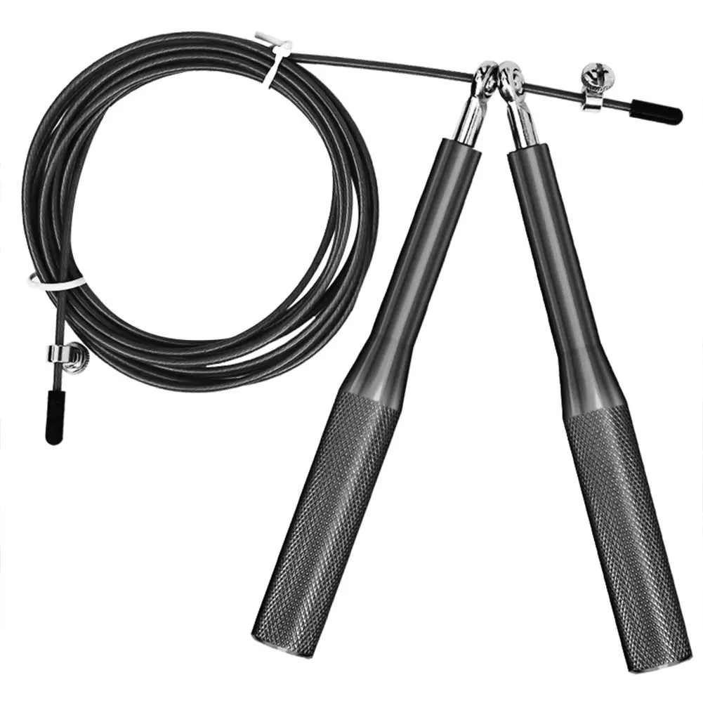 Kids Jump Rope Fitness Excercise Light Bearing Skipping Ropes Metal Speed Crossfit Gym MMA Training Equipment Mens Workout Gear Kids Jump Rope Fitness Excercise Light Bearing Skipping Ropes Metal Speed Crossfit Gym MMA Training Equipment Mens Workout Gear