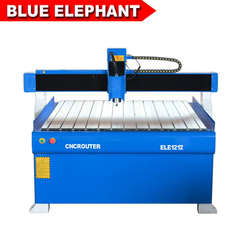 Фото Blue Elephant 3.9'x3.9' Working Area Wood Engraving Machine Water Cooling Spindle 3 Axis Small CNC Router | Инструменты