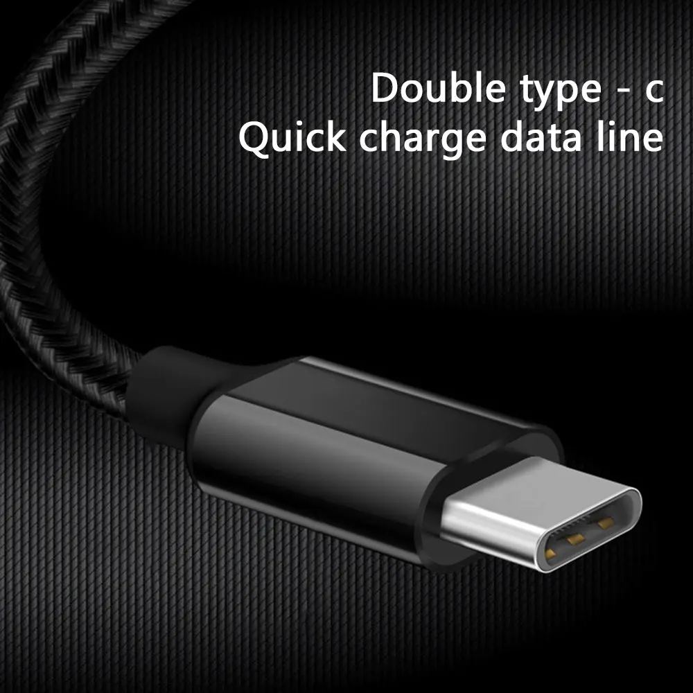 Dual Type-C Header Dual type-c fast Charge Data Cable For Samsung Note 9 Note 8 Plug And Play For Huawei P20 Lite P20 Pro P20
Dual Type-C Header Dual type-c fast Charge Data Cable For Samsung Note 9 Note 8 Plug And Play For Huawei P20 Lite P20 Pro P20