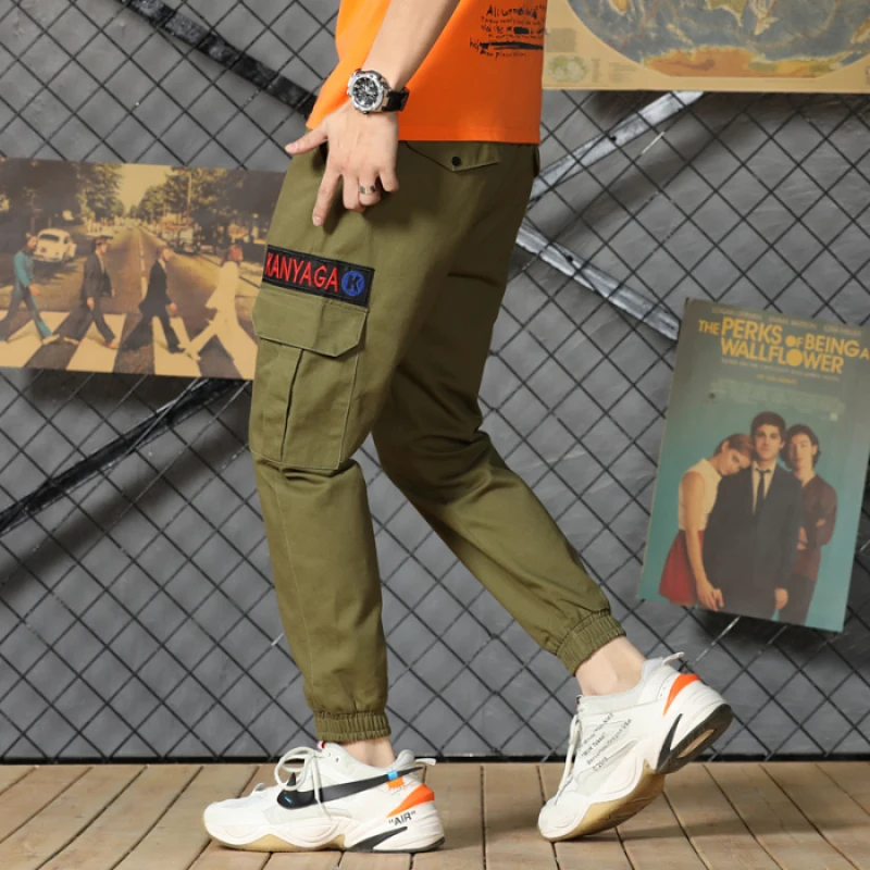 Casual Multi Pocket overalls spring and summer new versatile slacks drawstring Leggings for men
Casual Multi Pocket overalls spring and summer new versatile slacks drawstring Leggings for men