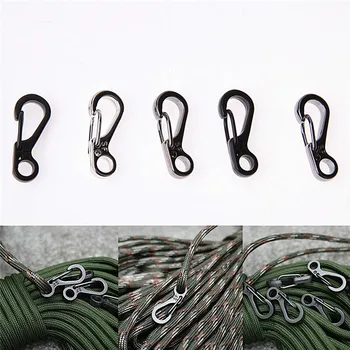 5pcs/lot Mini Spring Cord Buckle Clasp Buckle Snap 3 Colors Hook Carabiner Mountainer Keyring key chain
5pcs/lot Mini Spring Cord Buckle Clasp Buckle Snap 3 Colors Hook Carabiner Mountainer Keyring key chain