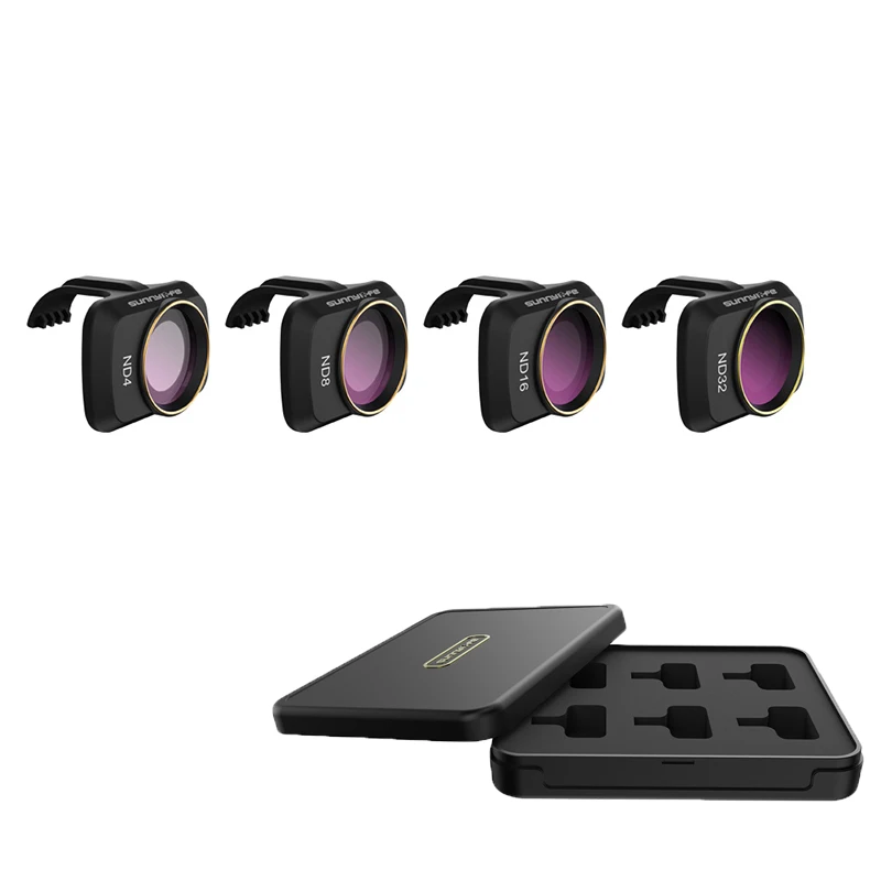 4 в 1 ND фильтры ND4 + ND8 ND16 ND32 mavic mini фильтр для дрона kit dji drone аксессуары | Электроника