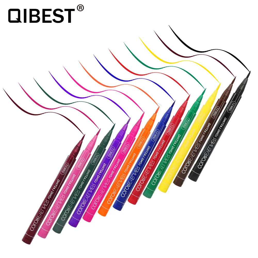 12Color Neon Liquid Eyeliner Pen Professional Matte Bright Eye Liner Pencil Make Up Set Pigment Long Lasting Cosmetic Eyeliners
12Color Neon Liquid Eyeliner Pen Professional Matte Bright Eye Liner Pencil Make Up Set Pigment Long Lasting Cosmetic Eyeliners