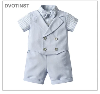 Dvotinst Baby Boy Clothes Summer Short Sleeve Gentleman Bow Tie Romper Outfit Infant Toddler Wedding Jumpsuit Birthday Outfits
Dvotinst Baby Boy Clothes Summer Short Sleeve Gentleman Bow Tie Romper Outfit Infant Toddler Wedding Jumpsuit Birthday Outfits