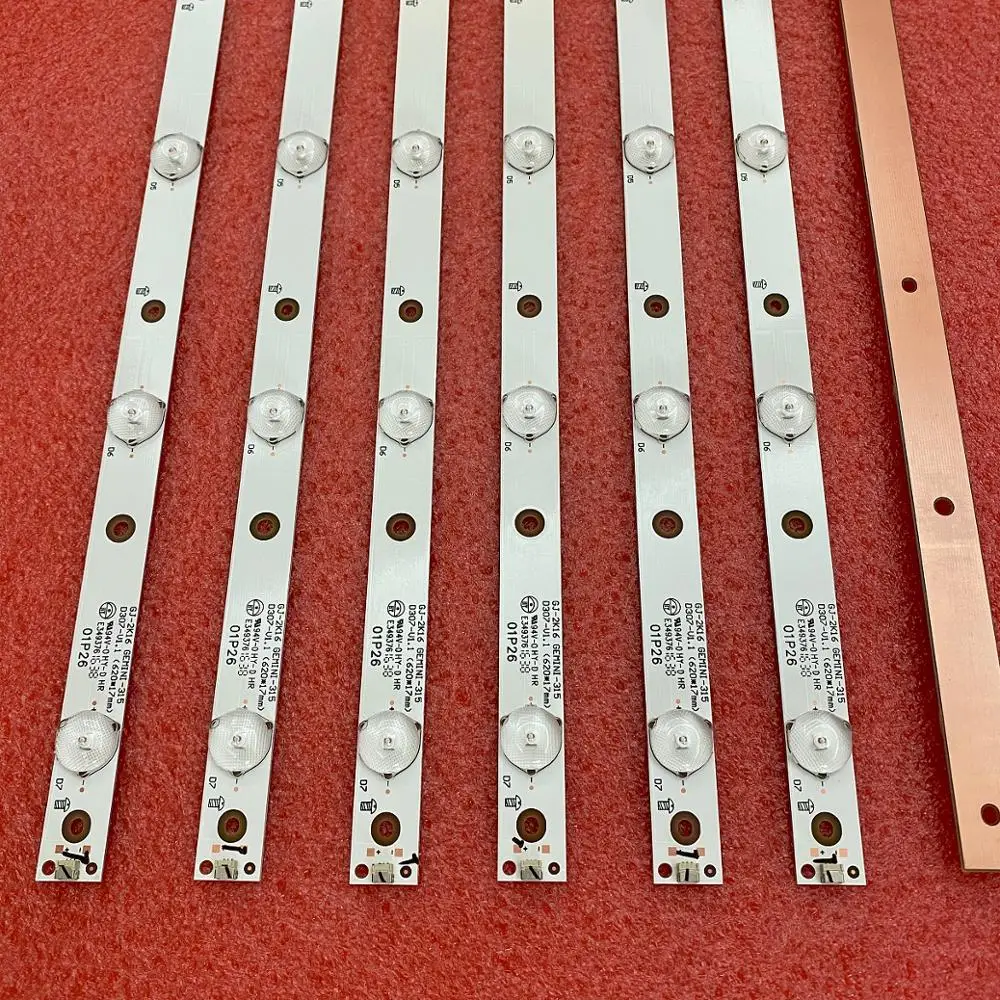 15 PCS LED backlight strip for 32PHT4201 32PFT4131 32PHH4101 32LJ500 32LH500D 32PFS6401 KDL-32R330D 32PHS5301 32PFS5501 01N19
15 PCS LED backlight strip for 32PHT4201 32PFT4131 32PHH4101 32LJ500 32LH500D 32PFS6401 KDL-32R330D 32PHS5301 32PFS5501 01N19
