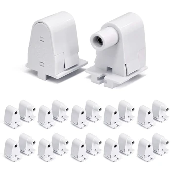 Single Pin FA8 Tombstone - Non-Shunted T8/T10/T12 LED Socket Lampholder Base Holder for 8FT Fluorescent Tube Light, Retrofitting
Single Pin FA8 Tombstone - Non-Shunted T8/T10/T12 LED Socket Lampholder Base Holder for 8FT Fluorescent Tube Light, Retrofitting