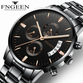 Fashion Quartz Watch Mens Relogio Watches Brand Luxury Male Clock Business Wrist Watch Automatic Date (Small Dial No Work A3314
Fashion Quartz Watch Mens Relogio Watches Brand Luxury Male Clock Business Wrist Watch Automatic Date (Small Dial No Work A3314