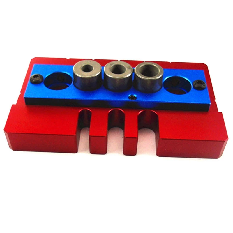Aluminum Alloy Woodworking Fixture, Woodworking Drill Bit, Positioning Tool
