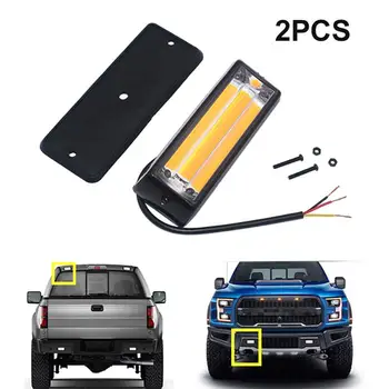 2Pcs/Set 12W Car Truck LED COB Strobe Flash Flashing Warning Grille Light Emergency Day Driving Light
2Pcs/Set 12W Car Truck LED COB Strobe Flash Flashing Warning Grille Light Emergency Day Driving Light