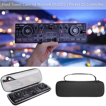  Shockproof Storage Box Portable Hard Carrying Case for Numark DJ2GO2 Controller Accessories
Shockproof Storage Box Portable Hard Carrying Case for Numark DJ2GO2 Controller Accessories