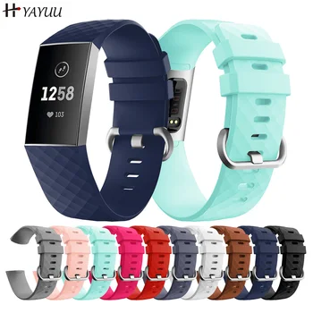 YAYUU Watch Band For Fitbit Charge 4 3 Classic Replacement Wristband Soft Silicone Quick Release Sports Strap For Charge 4
YAYUU Watch Band For Fitbit Charge 4 3 Classic Replacement Wristband Soft Silicone Quick Release Sports Strap For Charge 4