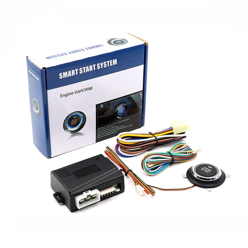 12V Auto Car Engine Push Start System Alarm One Start Stop Button Keyless Entry RFID Lock Ignition Starter Anti-theft System
12V Auto Car Engine Push Start System Alarm One Start Stop Button Keyless Entry RFID Lock Ignition Starter Anti-theft System