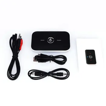 5.0 Audio Transmitter & Receiver Plastic Wireless Transmitter Receiver 2-In-1 Rca 3.5Mm Aux Audio Adapter 1 Set 
5.0 Audio Transmitter & Receiver Plastic Wireless Transmitter Receiver 2-In-1 Rca 3.5Mm Aux Audio Adapter 1 Set