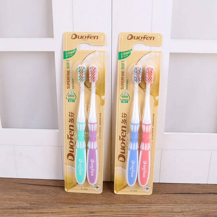 D-350 Adult Soft Bristle Toothbrush Couple Clothes Extra Small Brush Spiral Wire High Density Toothbrush Manufacturers Wholesale
D-350 Adult Soft Bristle Toothbrush Couple Clothes Extra Small Brush Spiral Wire High Density Toothbrush Manufacturers Wholesale