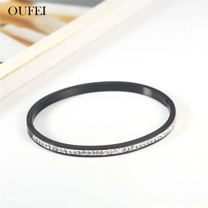 OUFEI Stainless Steel Jewelry Rose Gold And Black Cuff Bracelets Bangles For Women Jewellery Accessories Bohemia Free Shiping
OUFEI Stainless Steel Jewelry Rose Gold And Black Cuff Bracelets Bangles For Women Jewellery Accessories Bohemia Free Shiping