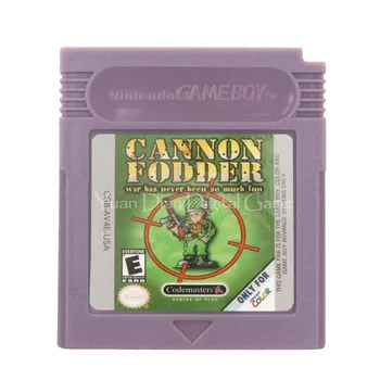 For Nintendo GBC Video Game Cartridge Console Card Cannon Fodder War Has Never Been So Much Fun English Language Version
For Nintendo GBC Video Game Cartridge Console Card Cannon Fodder War Has Never Been So Much Fun English Language Version
