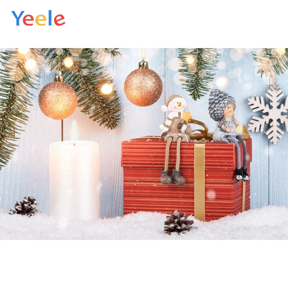 Christmas Tree Winter Snow Gold Ball Gift Toy Doll Backdrop Vinyl Wood Board Bokeh Photography Background For Photo Studio
Christmas Tree Winter Snow Gold Ball Gift Toy Doll Backdrop Vinyl Wood Board Bokeh Photography Background For Photo Studio