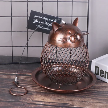 Cat Shaped Bird Feeder Vintage Handmade Outdoor Decor Garden Decoration 16 * 16 * 18cm
Cat Shaped Bird Feeder Vintage Handmade Outdoor Decor Garden Decoration 16 * 16 * 18cm