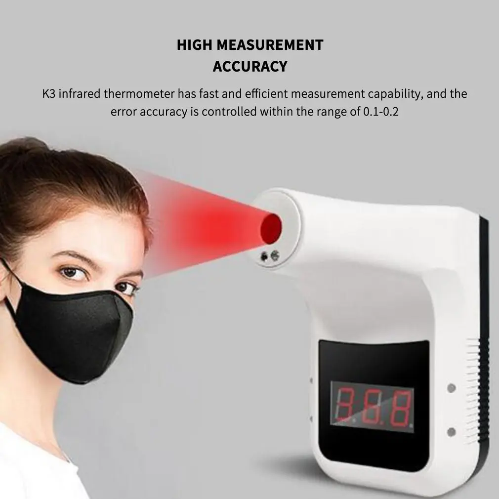 Muti-fuction Adult Non-contact Digital Infrared Temperature Measurement K3 Forehead With Fever Alarm Safety Survival Device
Muti-fuction Adult Non-contact Digital Infrared Temperature Measurement K3 Forehead With Fever Alarm Safety Survival Device