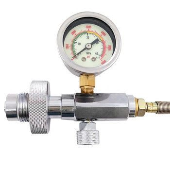 Bleed valve Air Refill Adapter DIN fitting G5/8in Filling Station Gauge Outdoor
Bleed valve Air Refill Adapter DIN fitting G5/8in Filling Station Gauge Outdoor