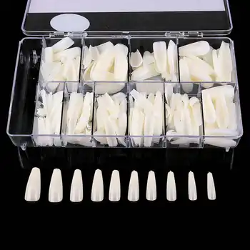 500Pcs White Clear Half Cover False Nails Tips Natural Transparent Acrylic False Nails Tips Manicure Gel Tools Fashion For Women
500Pcs White Clear Half Cover False Nails Tips Natural Transparent Acrylic False Nails Tips Manicure Gel Tools Fashion For Women