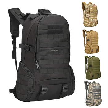 35L Tactical Trainging Backpack Large Capacity Men Women Trekking Bags Waterproof Climbing Hiking Backpack Molle Military Bag 
35L Tactical Trainging Backpack Large Capacity Men Women Trekking Bags Waterproof Climbing Hiking Backpack Molle Military Bag