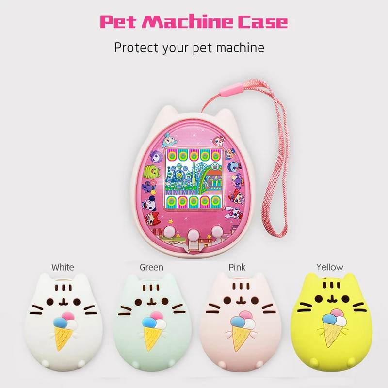 Protective Cover Shell Pet Game Machine Silicone Case for Cartoon Electronic Pet Game Machine Handheld Virtual Pet Kids Toy
Protective Cover Shell Pet Game Machine Silicone Case for Cartoon Electronic Pet Game Machine Handheld Virtual Pet Kids Toy