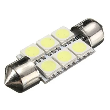 Car Double Pointed 31 / 36 / 39 / 41mm 5050 6smd Led Roof Lamp License Plate Light Reading Lamp Boot Light Car Led Light 
Car Double Pointed 31 / 36 / 39 / 41mm 5050 6smd Led Roof Lamp License Plate Light Reading Lamp Boot Light Car Led Light