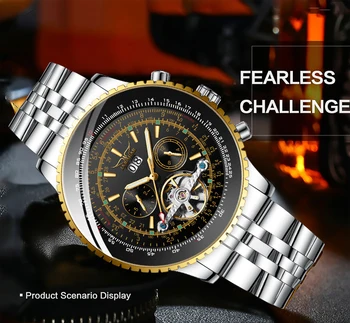 Mens Watches Jaragar Brand Men Automatic Mechanical Watches Men Stainless Steel Watches Skeleton Steampunk Male Clocks
Mens Watches Jaragar Brand Men Automatic Mechanical Watches Men Stainless Steel Watches Skeleton Steampunk Male Clocks