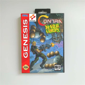 Contra The Hard Corps - USA Cover With Retail Box 16 Bit MD Game Card for Sega Megadrive Genesis Video Game Console
Contra The Hard Corps - USA Cover With Retail Box 16 Bit MD Game Card for Sega Megadrive Genesis Video Game Console