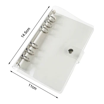 Transparent Color Plastic Clip File Folder A7 Notebook Loose Leaf Ring Binder Planner Agenda School Office Supplies
Transparent Color Plastic Clip File Folder A7 Notebook Loose Leaf Ring Binder Planner Agenda School Office Supplies