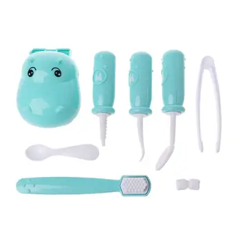 9PCS Hippo Dentist Check Teeth Model Set Medical Kit Pretend Play Toy Role Play Educational Learing Toys Children Kids Toy Gift
9PCS Hippo Dentist Check Teeth Model Set Medical Kit Pretend Play Toy Role Play Educational Learing Toys Children Kids Toy Gift